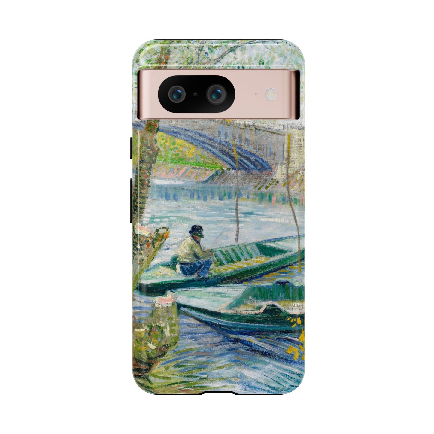 Vincent Van Gogh Fisherman Painting Phone Case - Art Case for iPhone, Samsung & Google Pixel