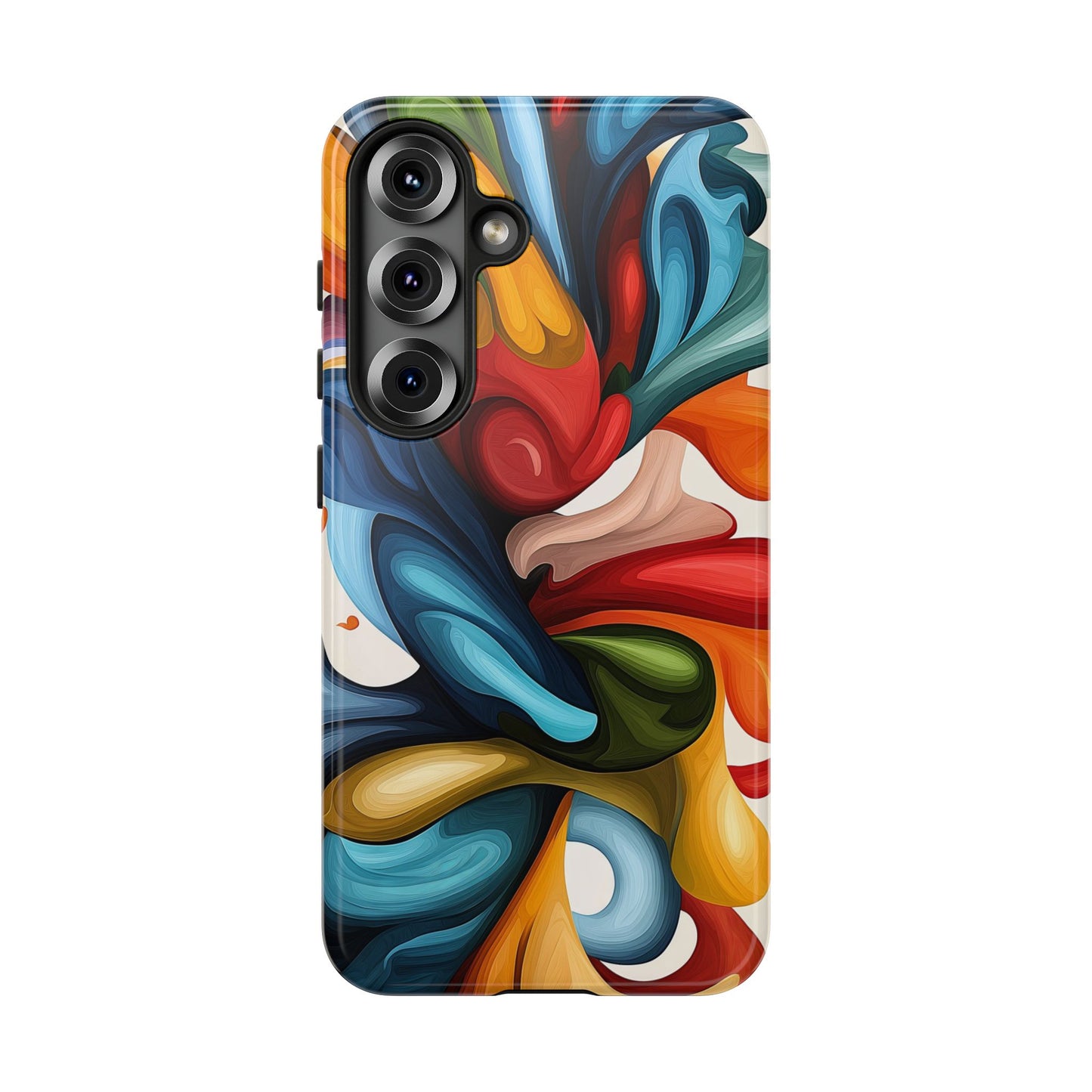 Chromatic Swirl – Abstract Expression Phone Case for iPhone, Samsung & Pixel