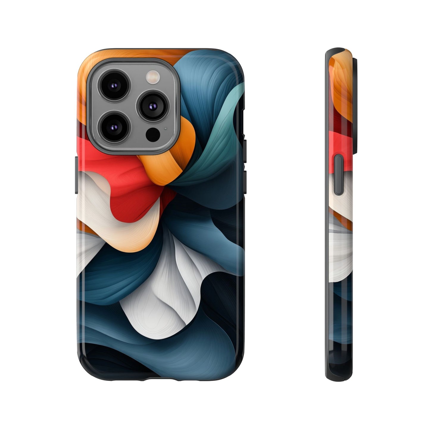 Velvet Whirl – Fluid Motion Phone Case for iPhone, Samsung & Pixel