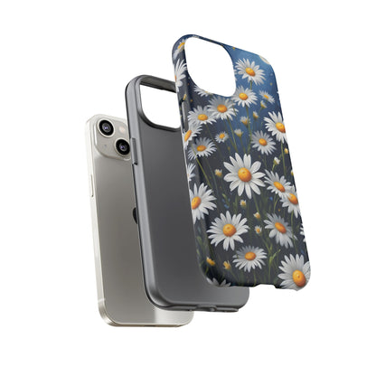 Witchy Daisy Flowers Phone Case Vintage Botanical Cover