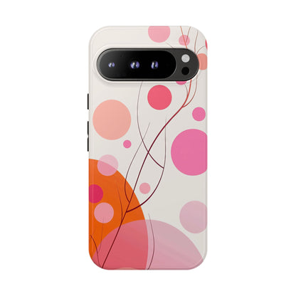 Blush Bloom – Abstract Floral Phone Case for iPhone, Samsung & Pixel