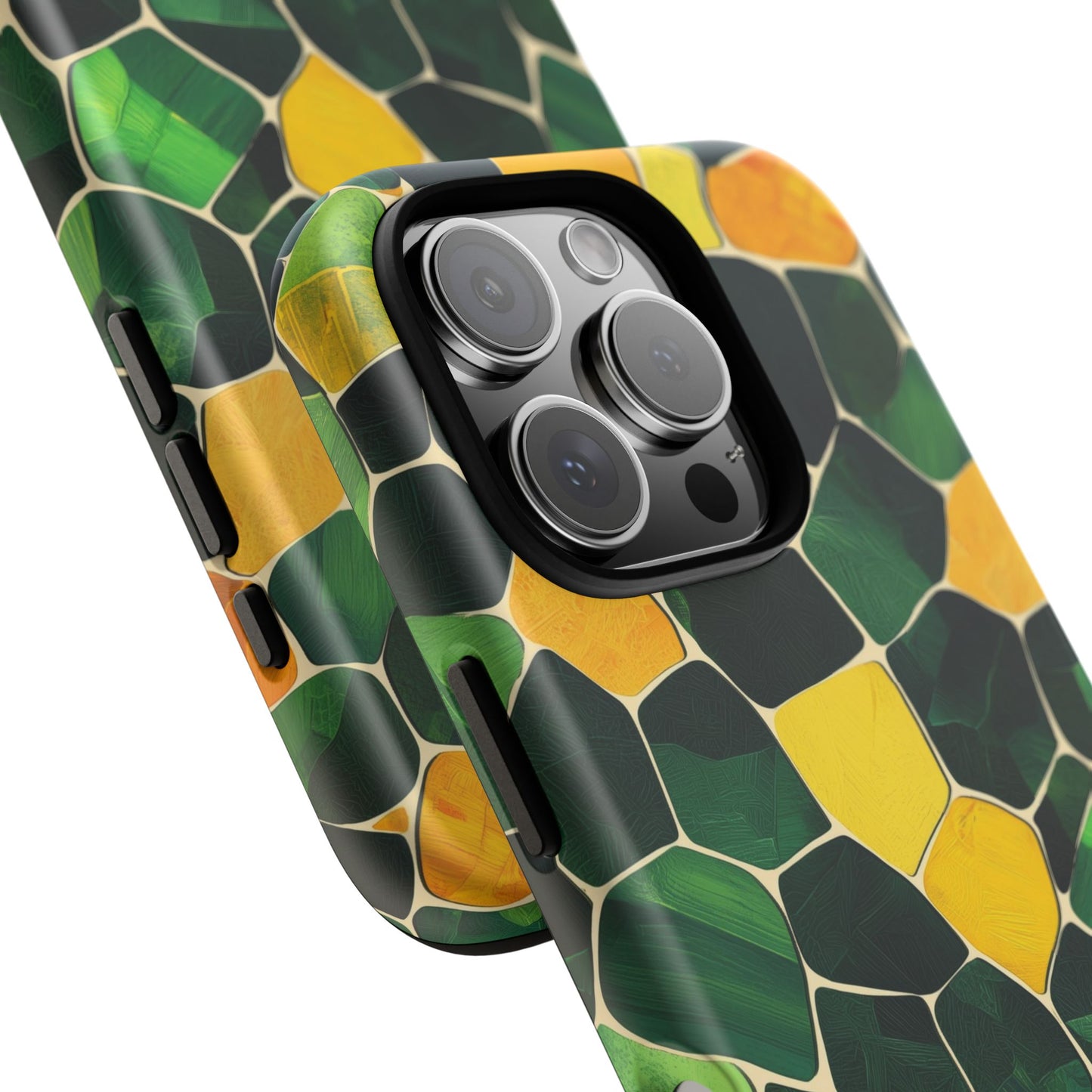 Turtle Shell Mosaic Phone Case for iPhone, Samsung & Google Pixel