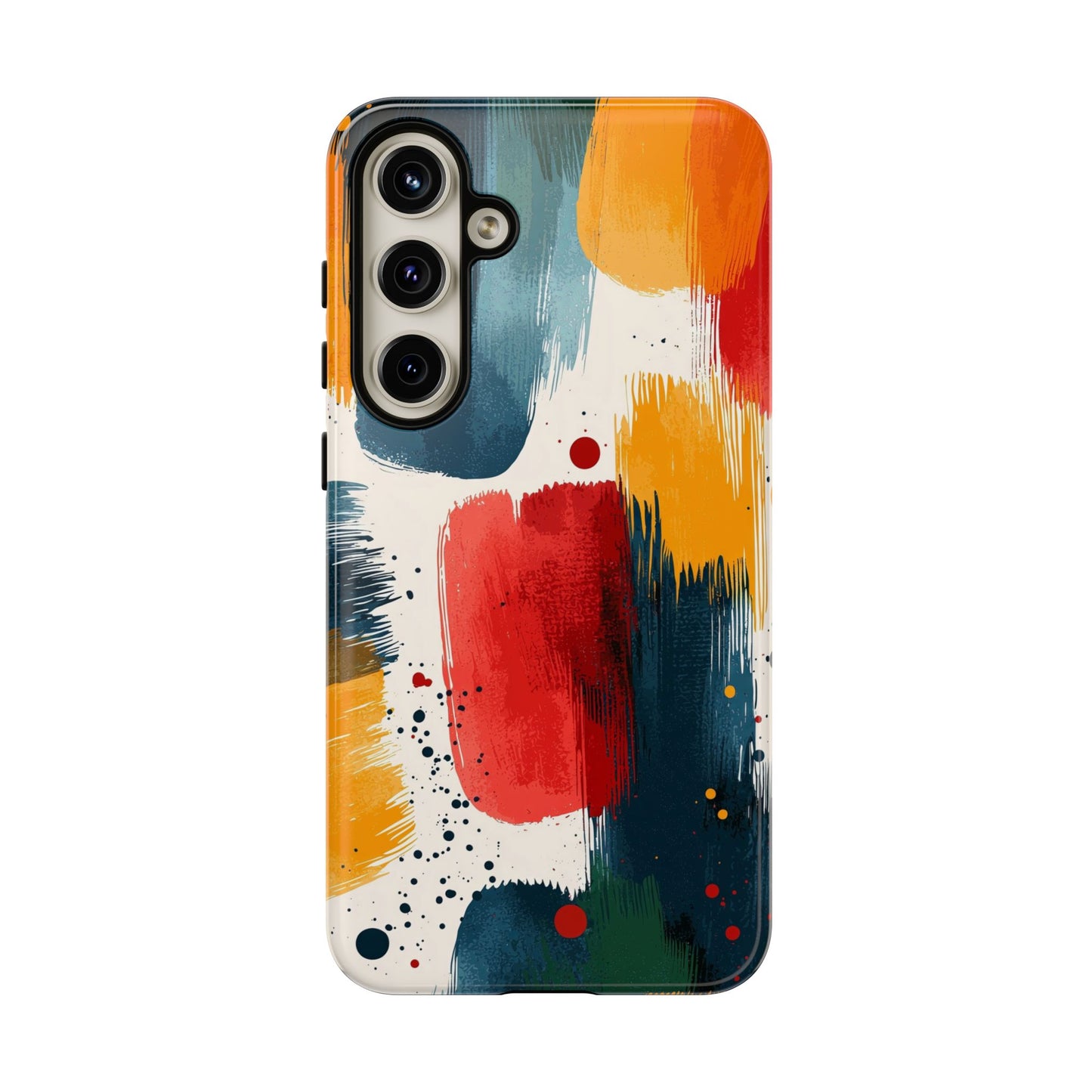 Color Burst Abstract Brushstroke Phone Case for iPhone, Samsung & Pixel