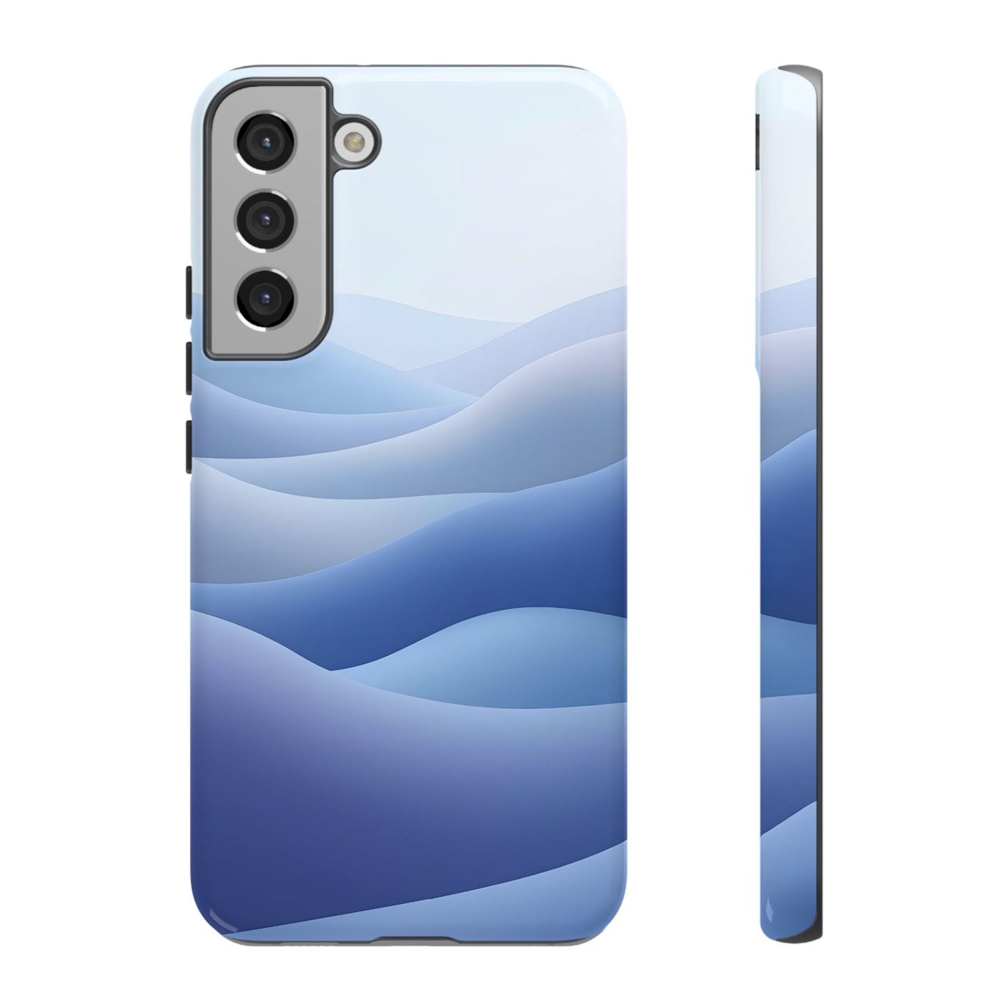 Intricate Abstract Wavy Landscape phone case