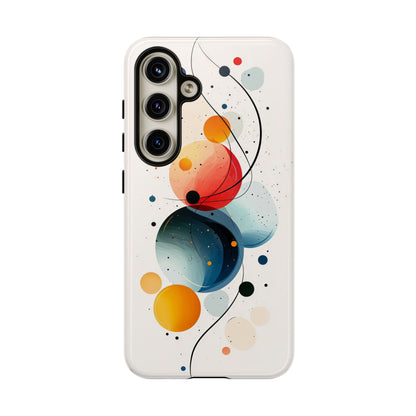 Orbital Drift – Cosmic Flow Abstract Phone Case for iPhone, Samsung & Pixel