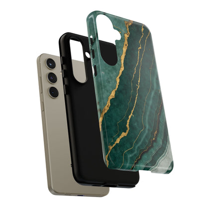 Jade Green Marble Case Design