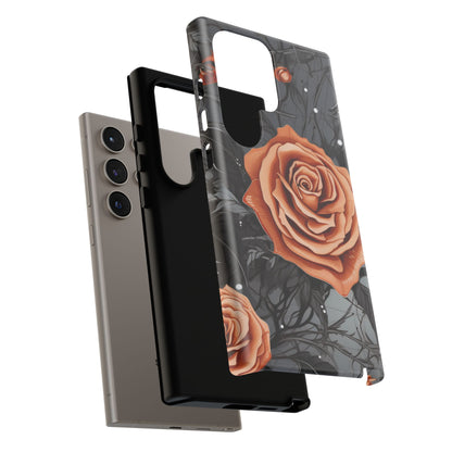Mystic Noir Rose Mobile Case