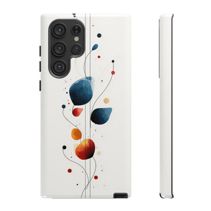Celestial Dots Abstract Phone Case – Space-Inspired Art for iPhone, Samsung & Pixel