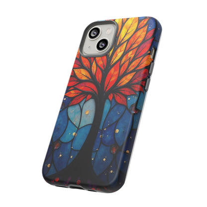 Stained Glass Tree: A Burst of Vibrant Elegance