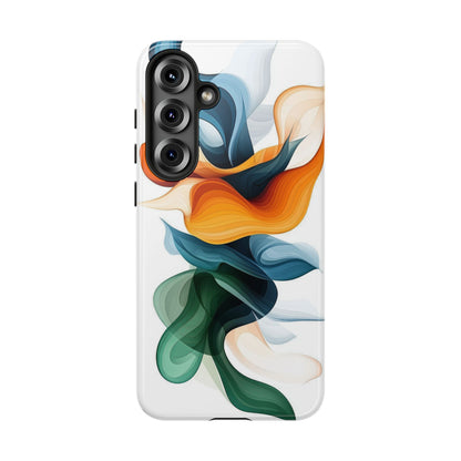 Verdant Flow – Modern Abstract Phone Case for iPhone, Samsung & Pixel