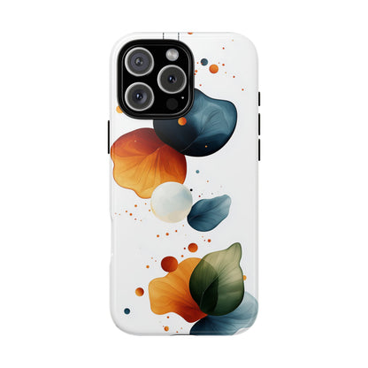 Orbital Bloom – Abstract Nature-Inspired Phone Case for iPhone, Google Pixel, Samsung