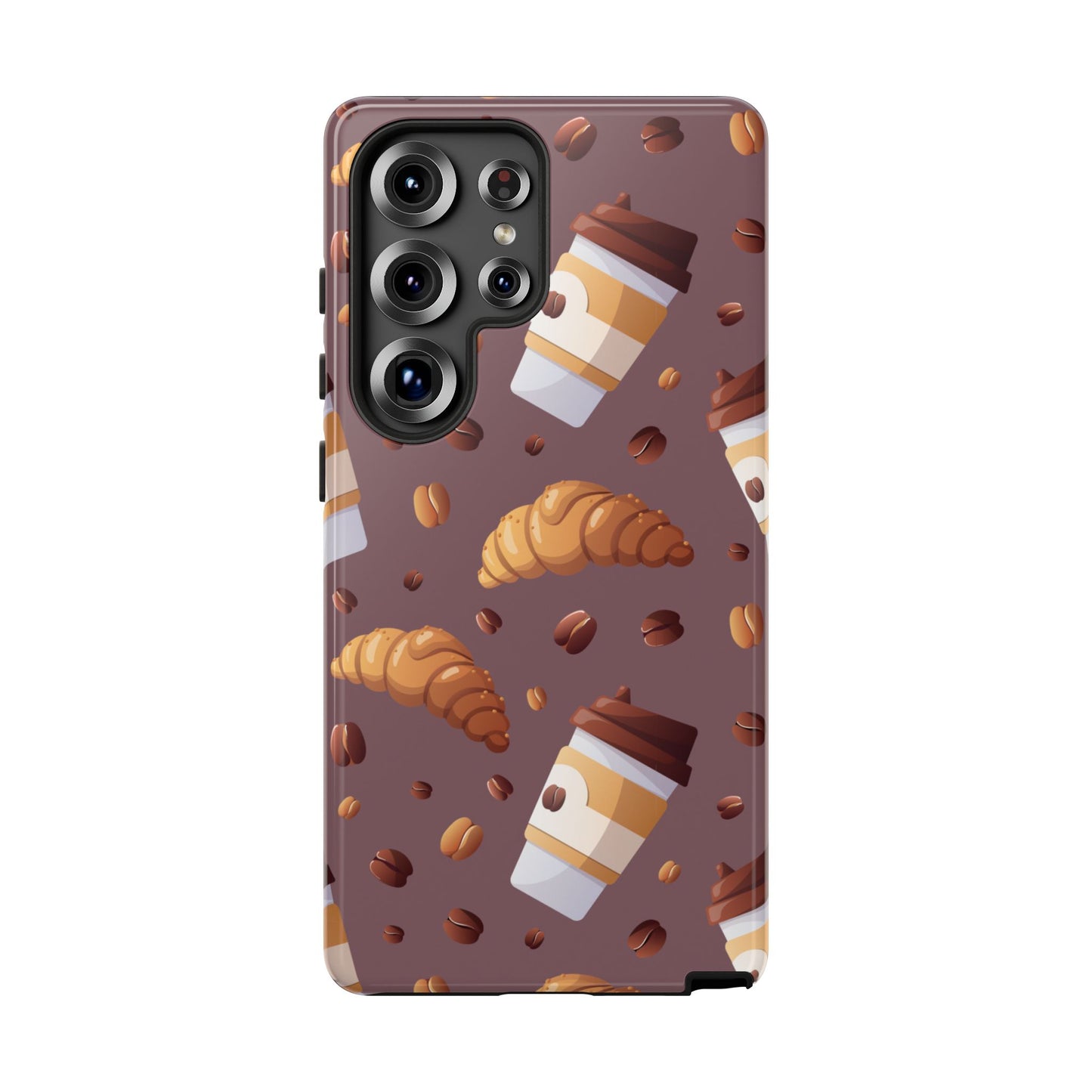 ]Kawaii Food Lover's Phone Case –Coffee Beans Phone Cover for iPhone, Google Pixel, Samsung