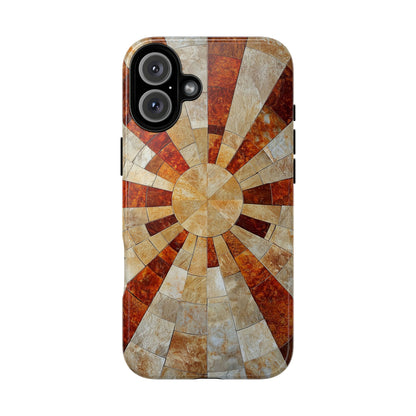 Boho Radiance Stone Mosaic Phone Case for iPhone, Pixel & Samsung