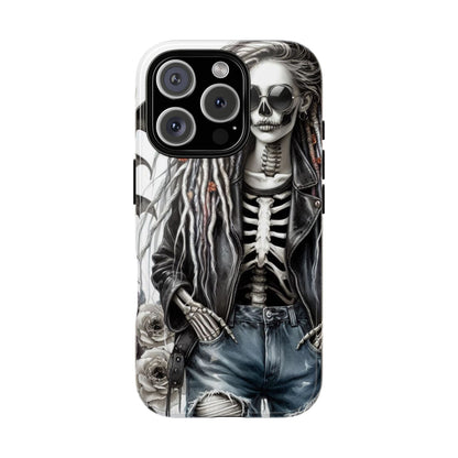 Skull Queen – Gothic Skeleton & Dark Grunge Mobile Cover