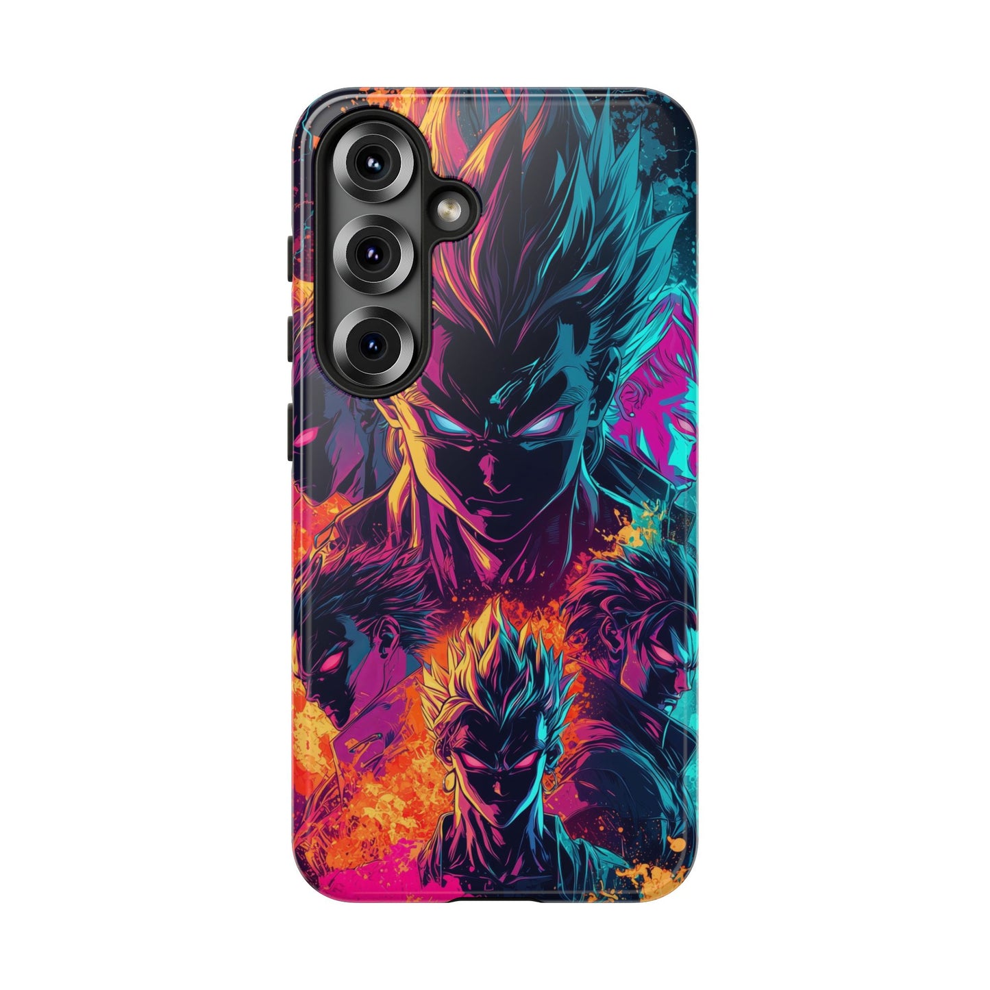 Multiverse Saiyan Rebellion | Comic-Style Anime Warriors Explosion Phone Case for iPhone, Samsung & Pixel