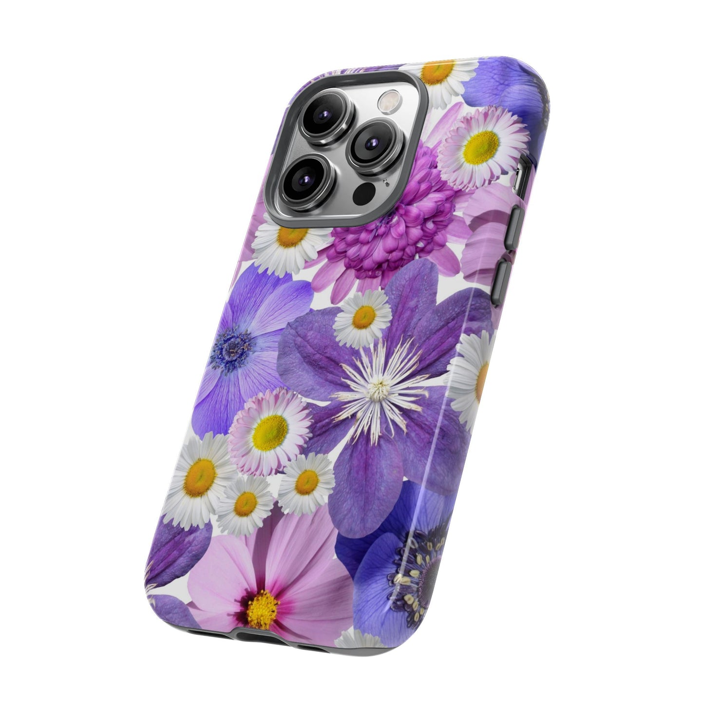 Lavender Blossom Floral Mobile Case