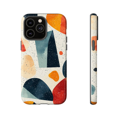 Golden Noir Terrazzo Phone Case for iPhone, Pixel & Samsung