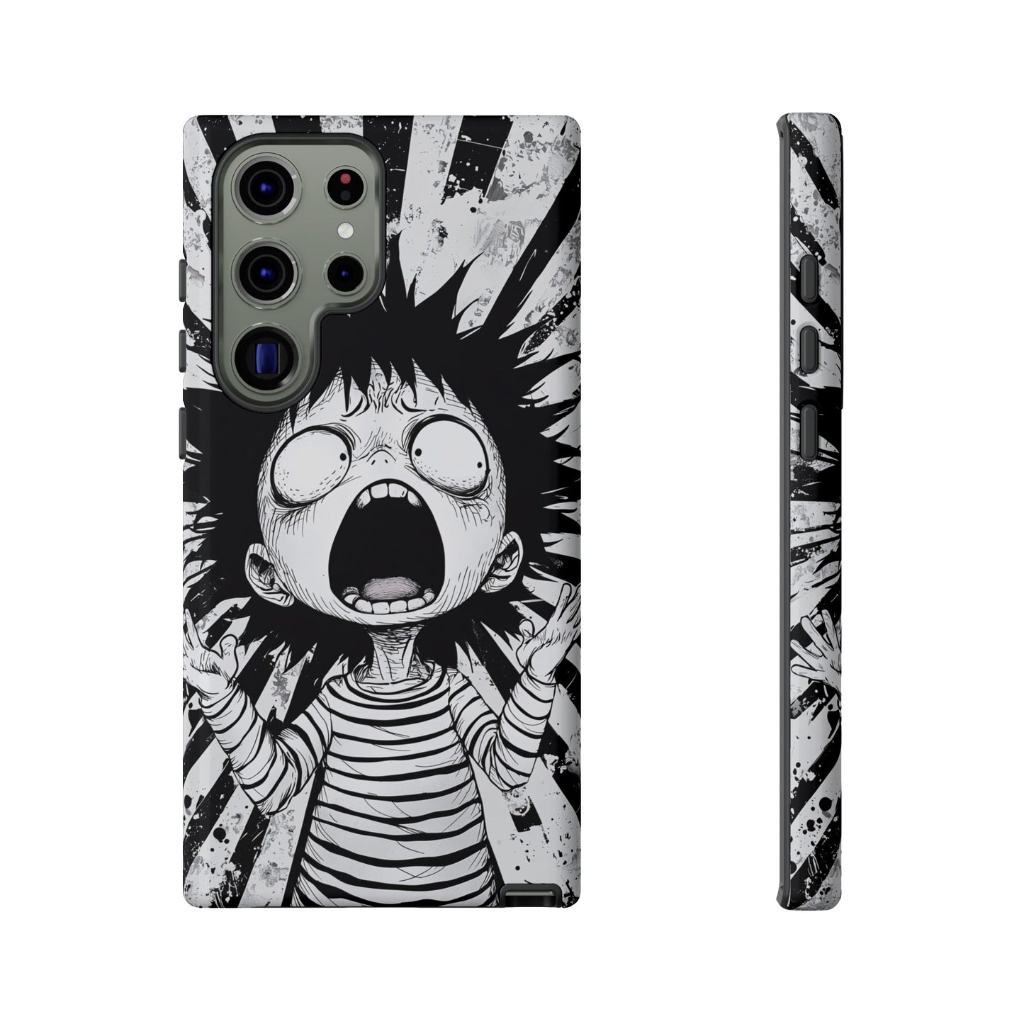 Maximum Panic Mode | Scream Kid Art  Phone Case for iPhone, Samsung & Pixel