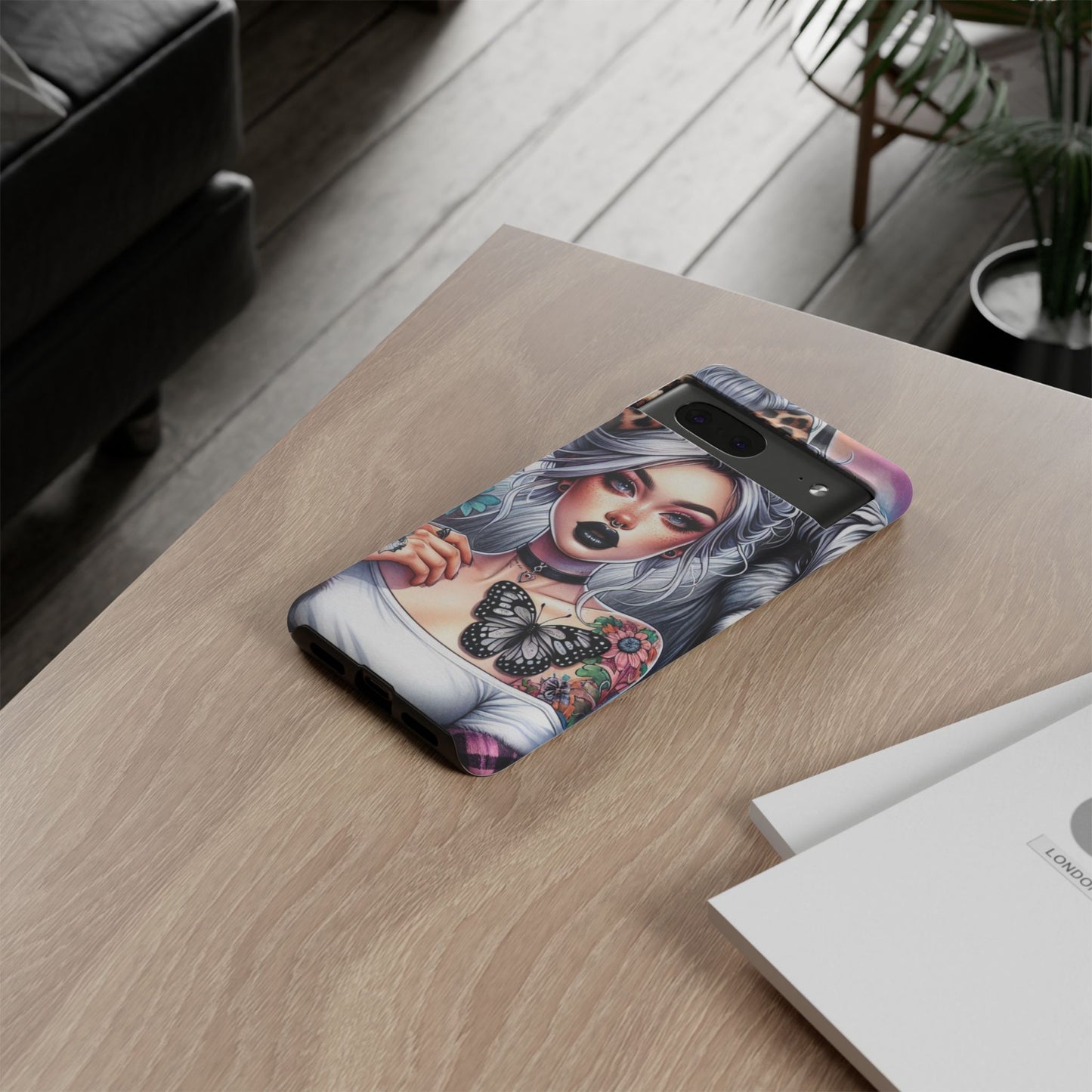 Wild Spirit – Gothic Chic & Nature Fusion Mobile Cover