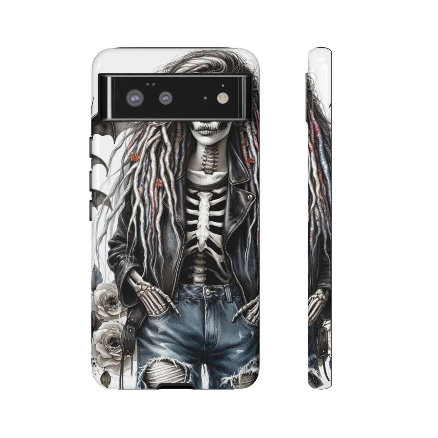 Skull Queen – Gothic Skeleton & Dark Grunge Mobile Cover