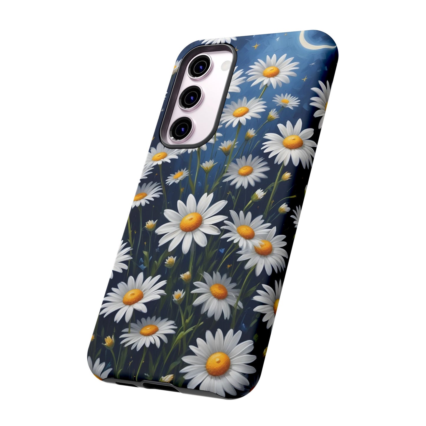 Witchy Daisy Flowers Phone Case Vintage Botanical Cover