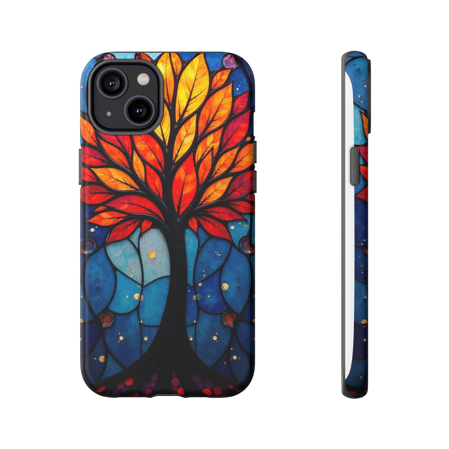Stained Glass Tree: A Burst of Vibrant Elegance