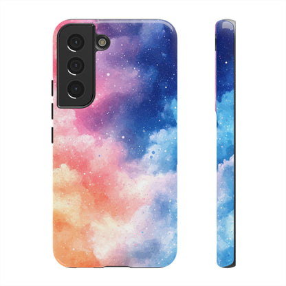 Cosmic Dreamscape – Watercolor Galaxy Phone Case for iPhone, google Pixel & Samsung