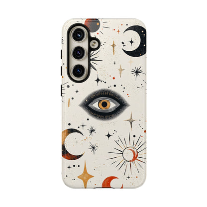 Mystic Moon & Stars Boho Phone Case for iPhone, Pixel & Samsung