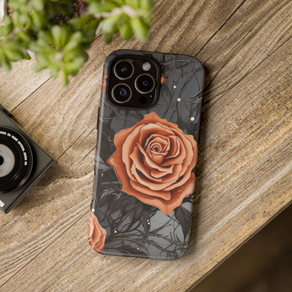 Mystic Noir Rose Mobile Case