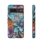 Elegant 3D Floral Bloom Mobile Case – Vivid & Artistic