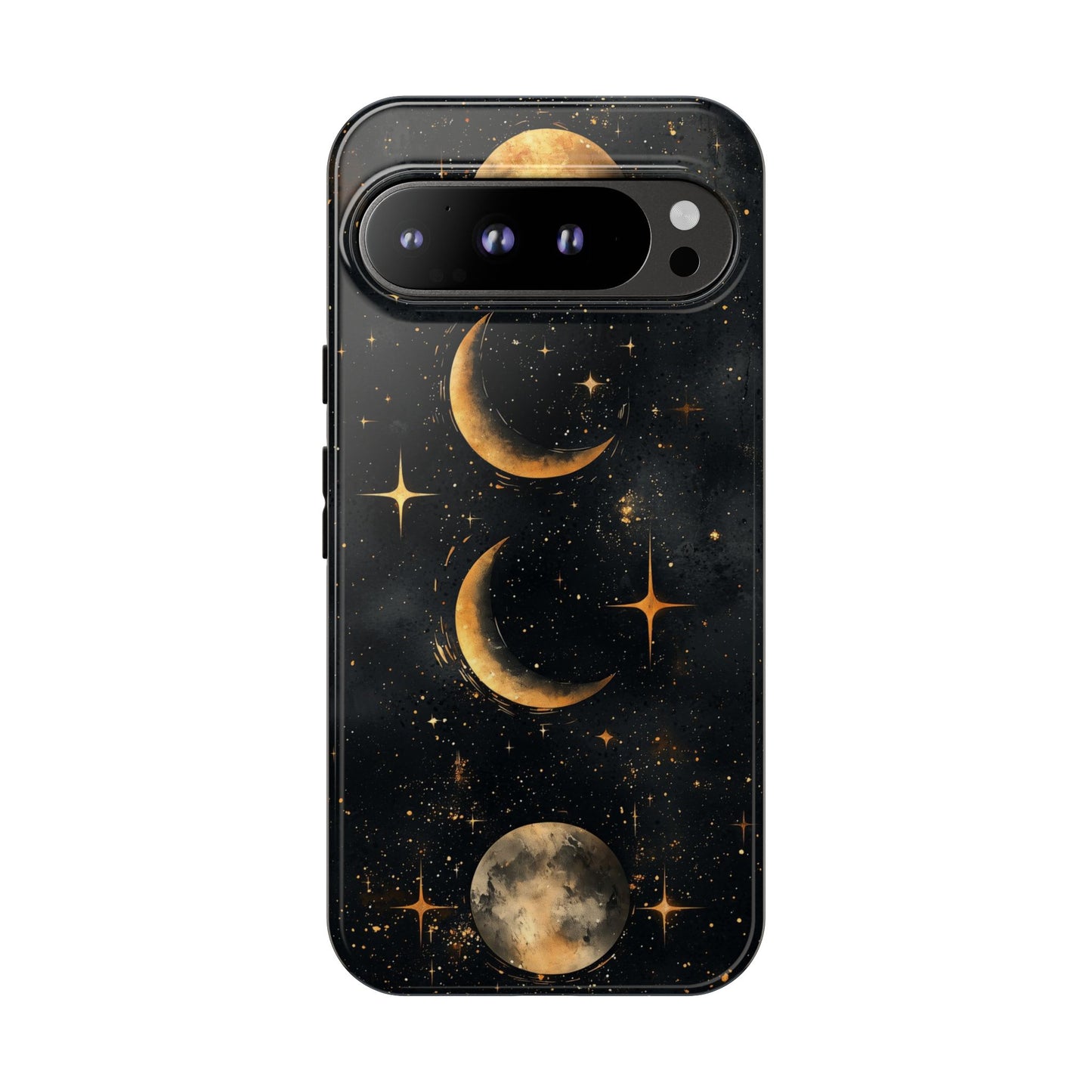 Lunar Phases Boho Moon Phone Case for iPhone, Pixel & Samsung