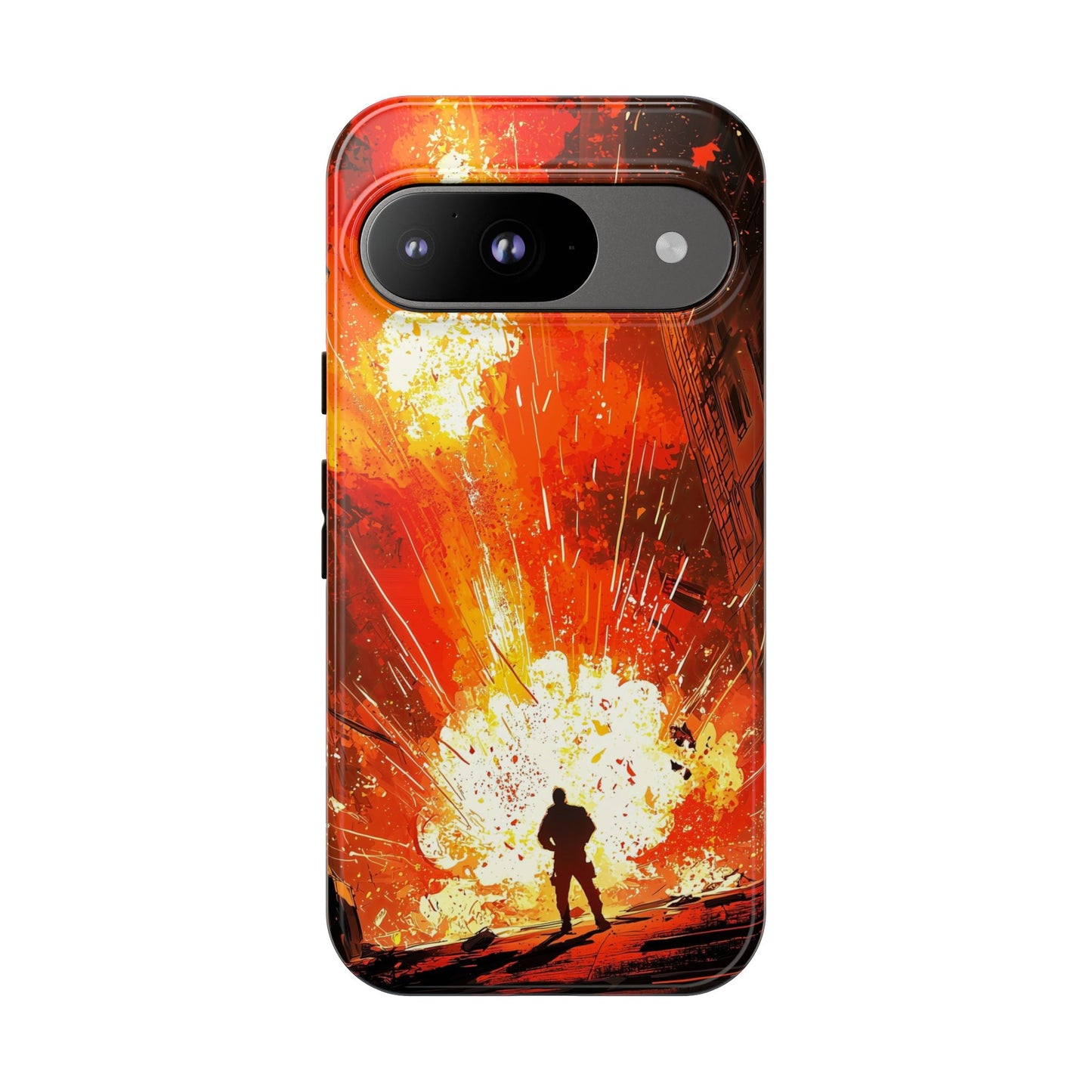 Last Man Standing | Explosion Hero Phone Case for iPhone, Samsung & Pixel