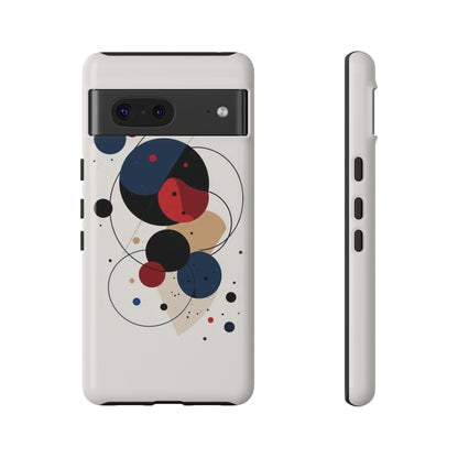 Celestial Flow – Abstract Minimal Art Phone Case for iPhone, Samsung & Pixel
