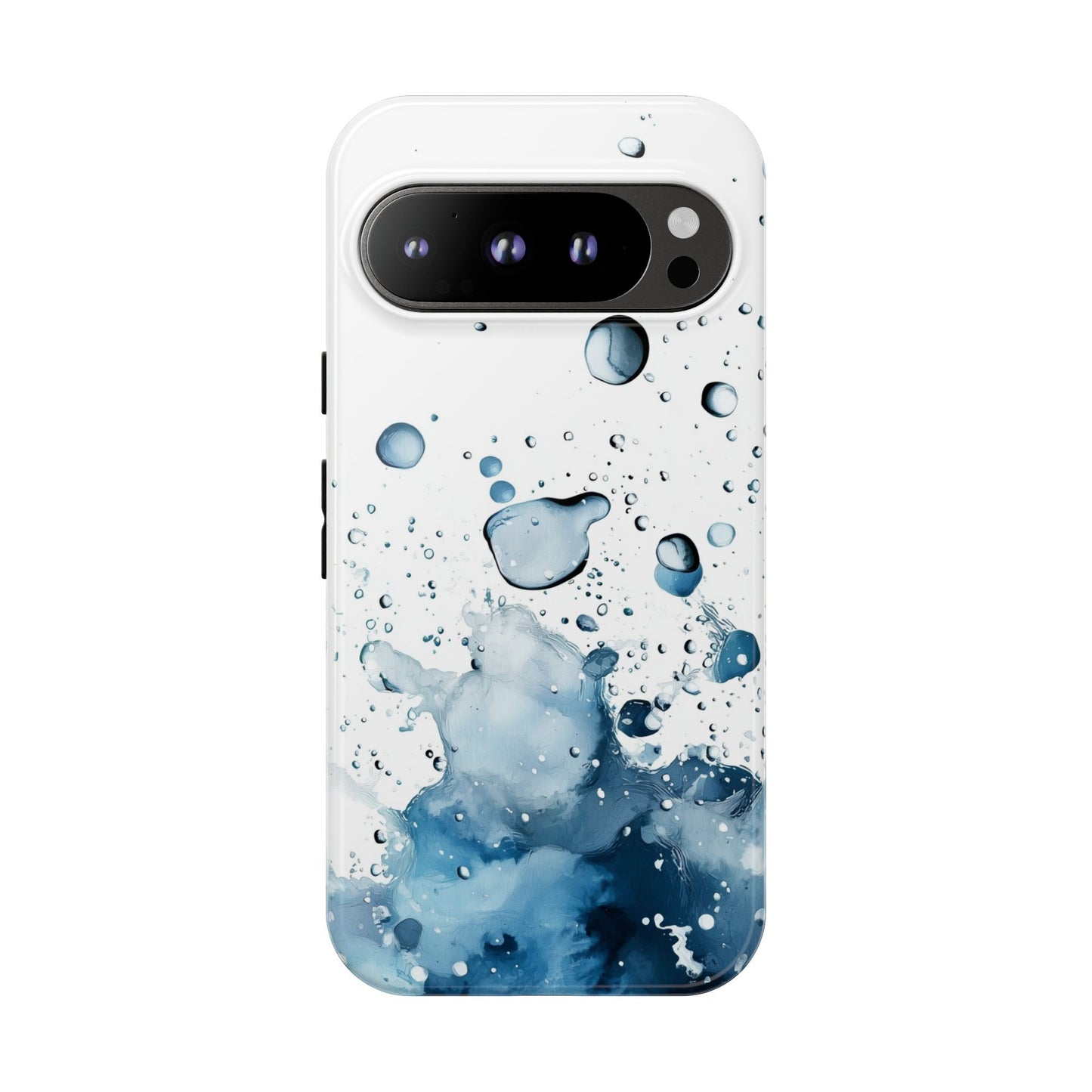 Aqua Burst Watercolor Phone Case for iPhone, google Pixel & Samsung