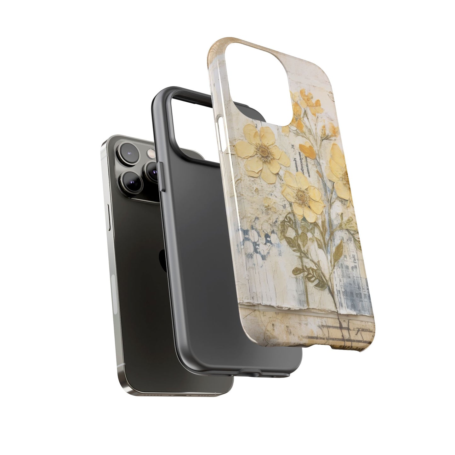 Vintage Botanical Floral Mobile Case