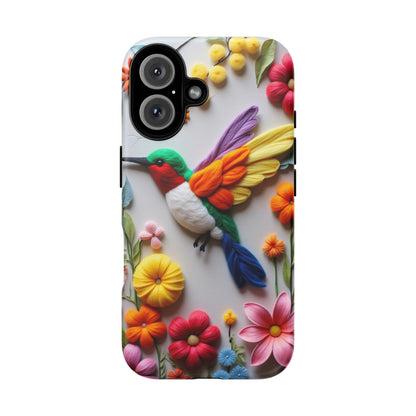 Elegant Hummingbird with Floral Mosaic Design | Nature's Artistic Vibes | Pixel 8 pro