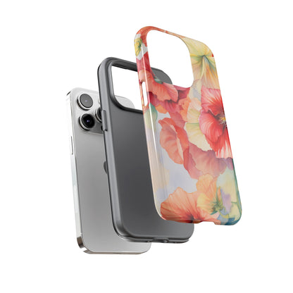 Floral Harmony Watercolor Mobile Case