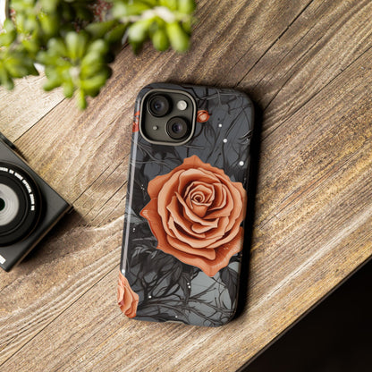 Mystic Noir Rose Mobile Case