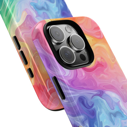 Prism Swirl Watercolor Phone Case for iPhone, google Pixel & Samsung