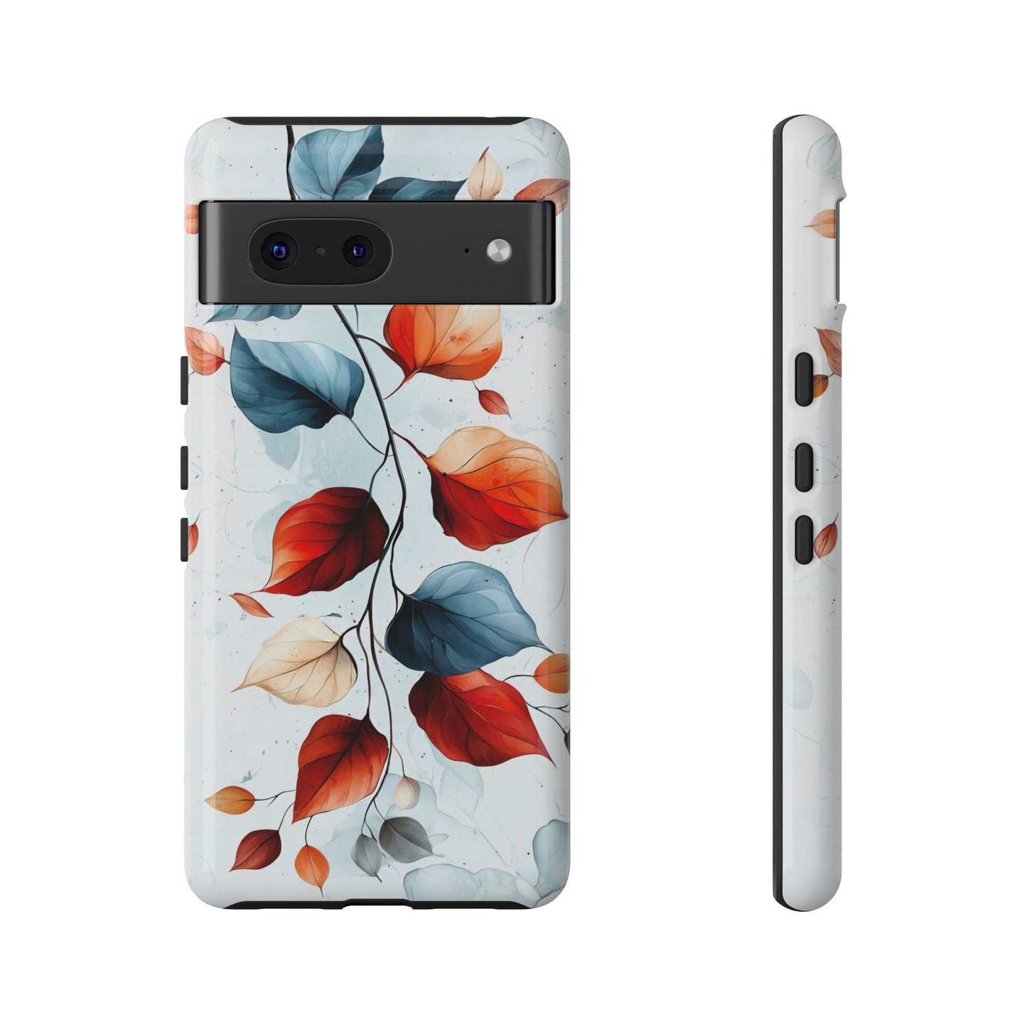 Crimson Drift | Minimalist Botanical Phone Case for iPhone, Pixel & Samsung