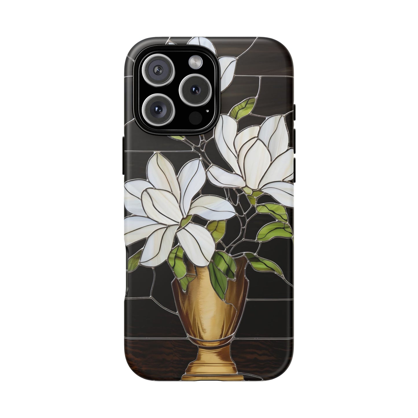 Stained Glass Floral Phone Case