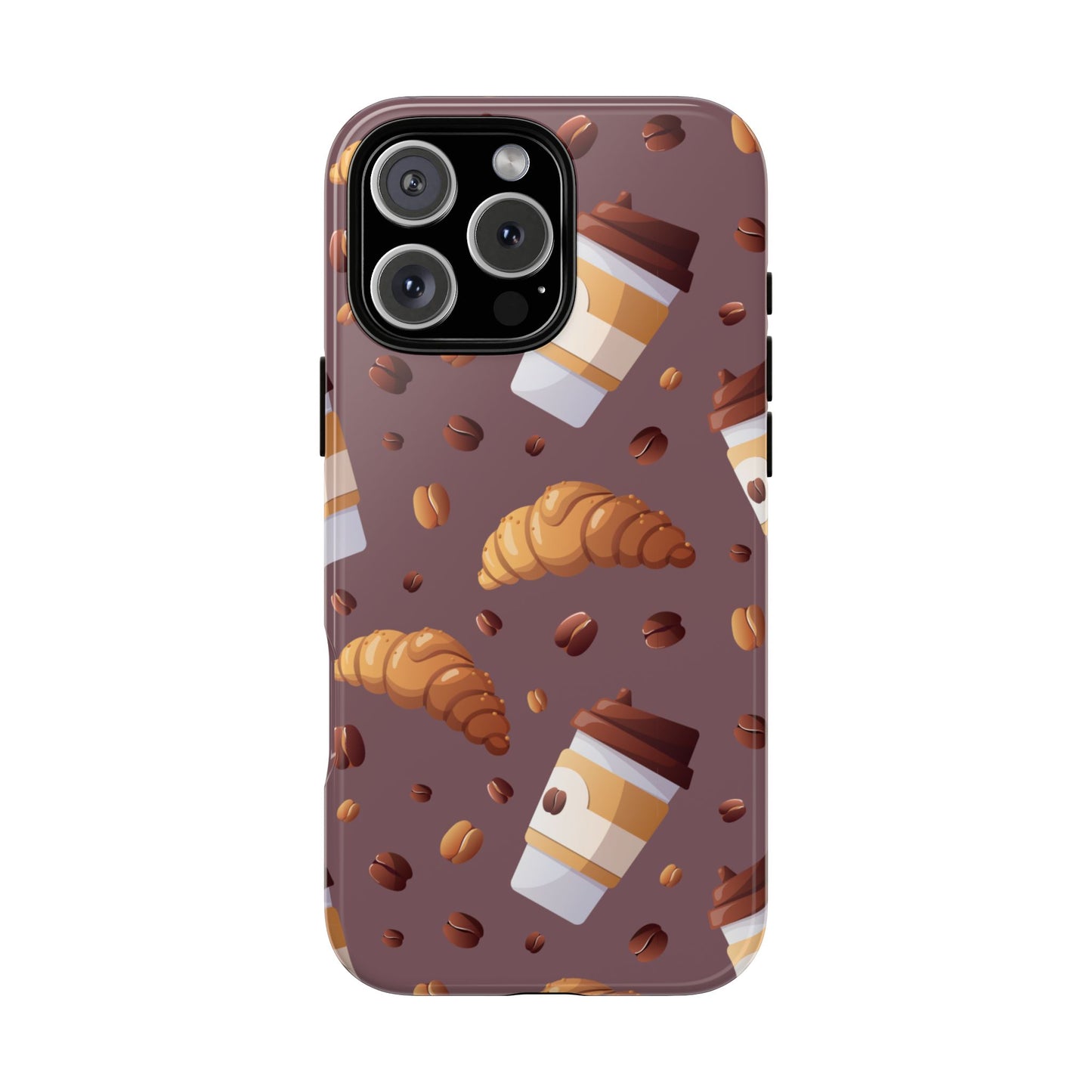 ]Kawaii Food Lover's Phone Case –Coffee Beans Phone Cover for iPhone, Google Pixel, Samsung