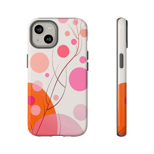 Blush Bloom – Abstract Floral Phone Case for iPhone, Samsung & Pixel