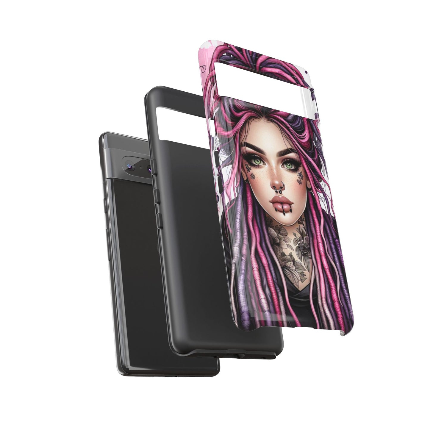 Neon Gothic Beauty Mobile Case
