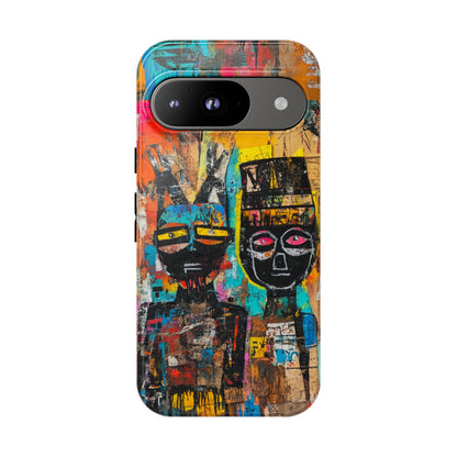 Jean-Michel Basquiat Phone Case – Street Art Phone Cover - iPhone, Samsung & Google Pixel Cover - Artistic Painting Case,  Art Lover Gift
