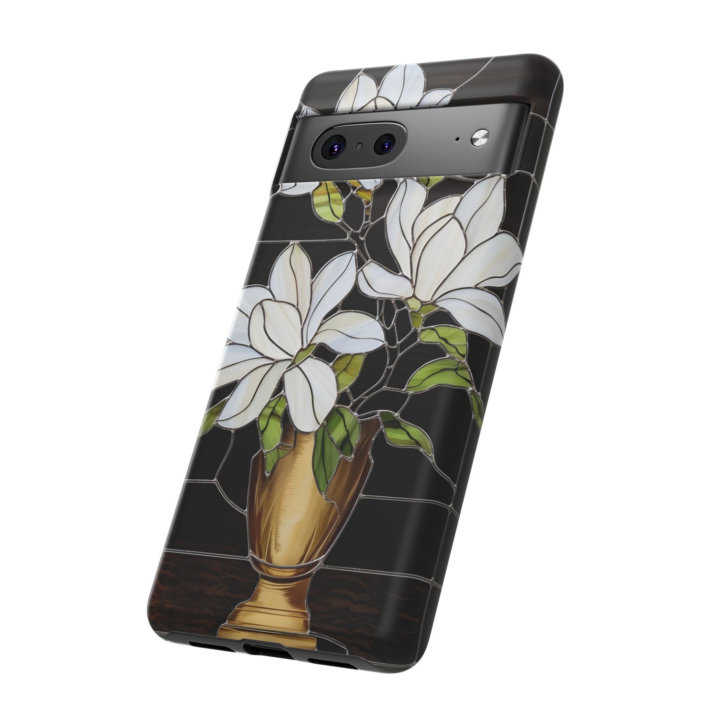 Stained Glass Floral Phone Case