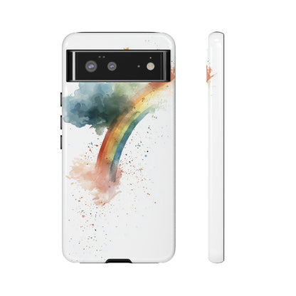 Mystic Splash Rainbow Watercolor Phone Case for iPhone, google Pixel & Samsung