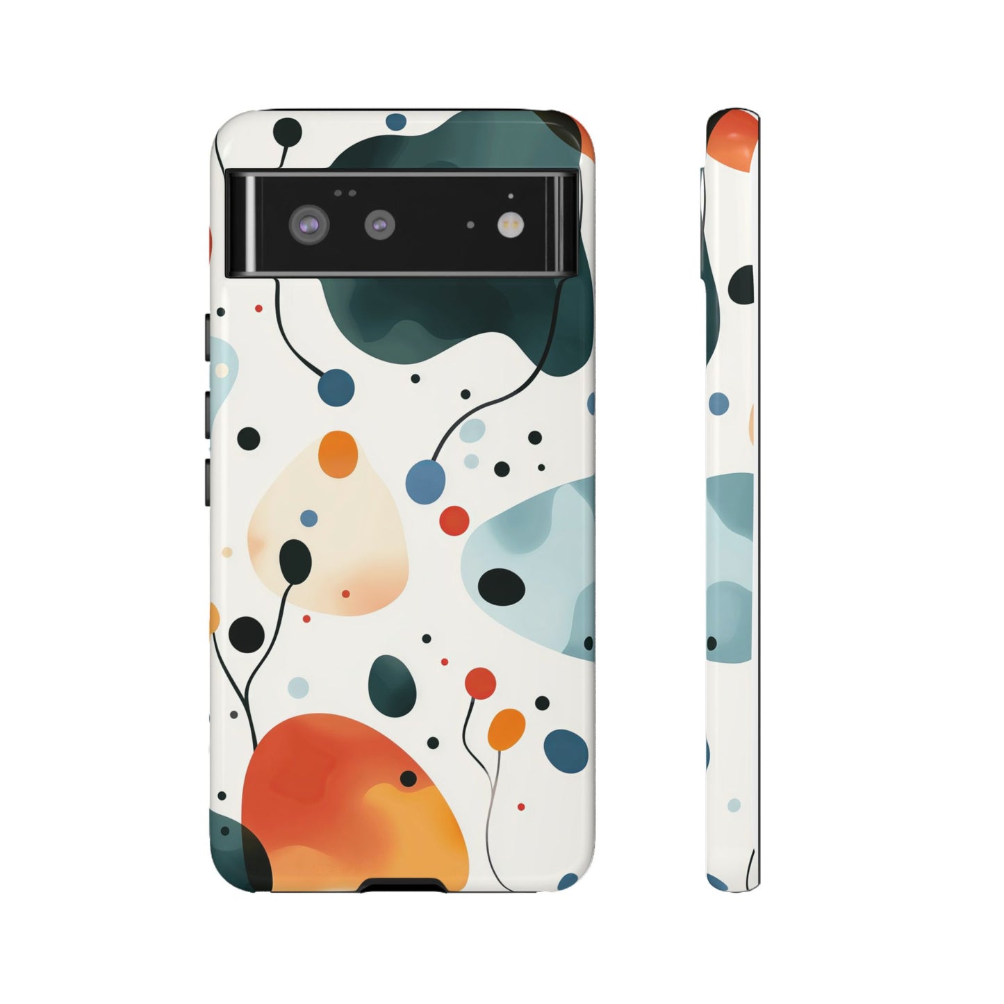 Neural Bloom – Organic Abstract Art Phone Case – iPhone, Google Pixel, Samsung