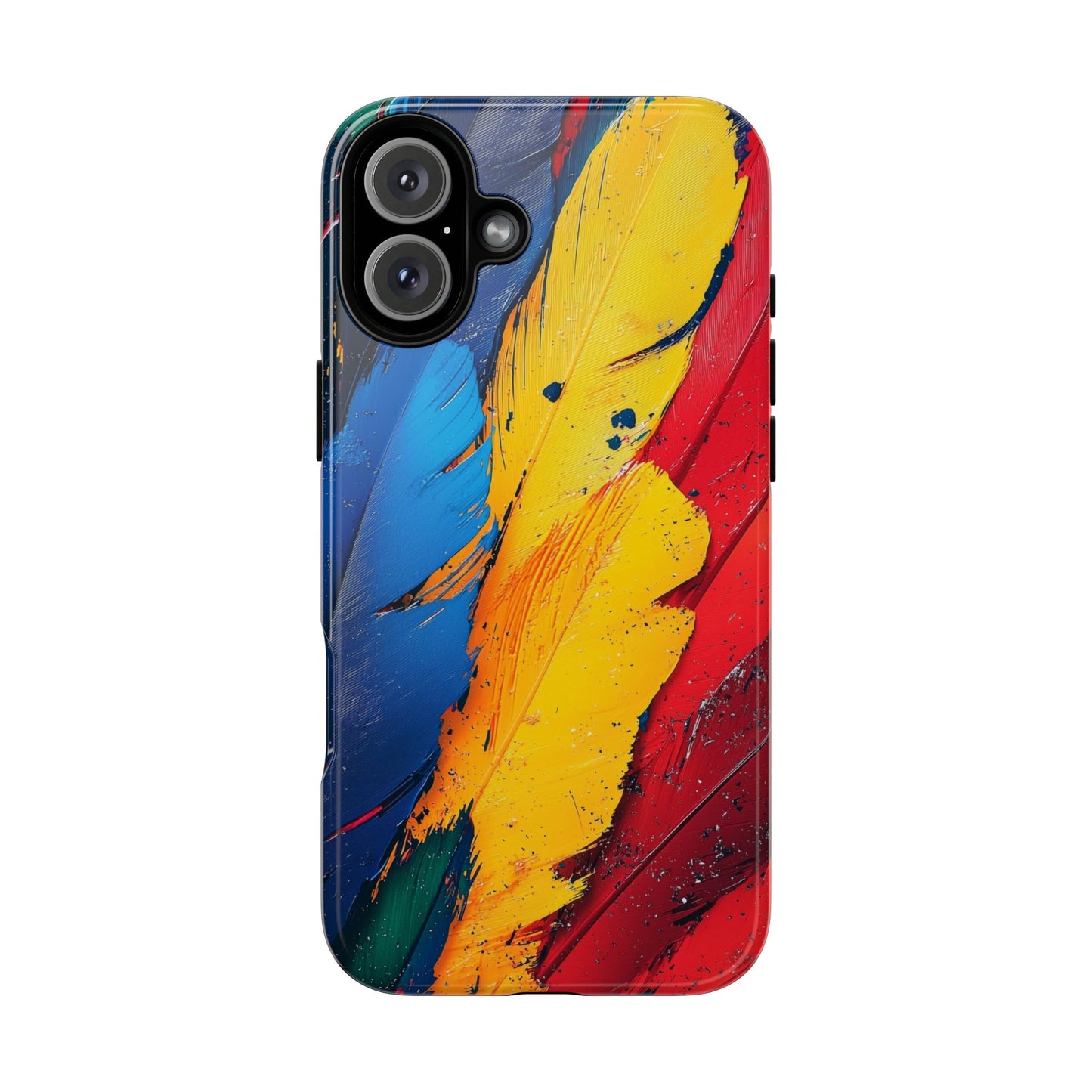 Tropical Macaw Feather Phone Case for iPhone, Samsung & Google Pixel
