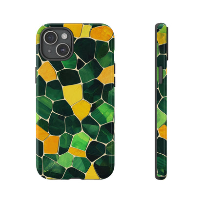 Turtle Shell Mosaic Phone Case for iPhone, Samsung & Google Pixel